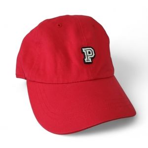 Victoria's Secret PINK Red Women's Baseball Hat Adjustable With Patch